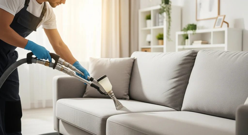 Fabric and Leather Couch Cleaning in Sydney