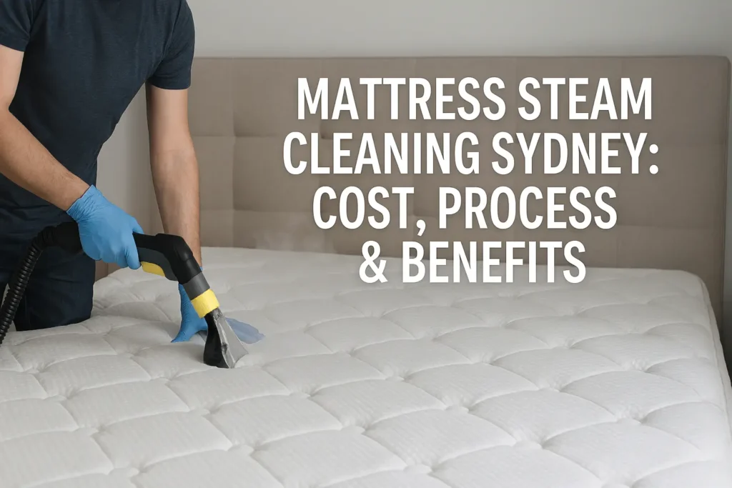 Steam Cleaning Mattress