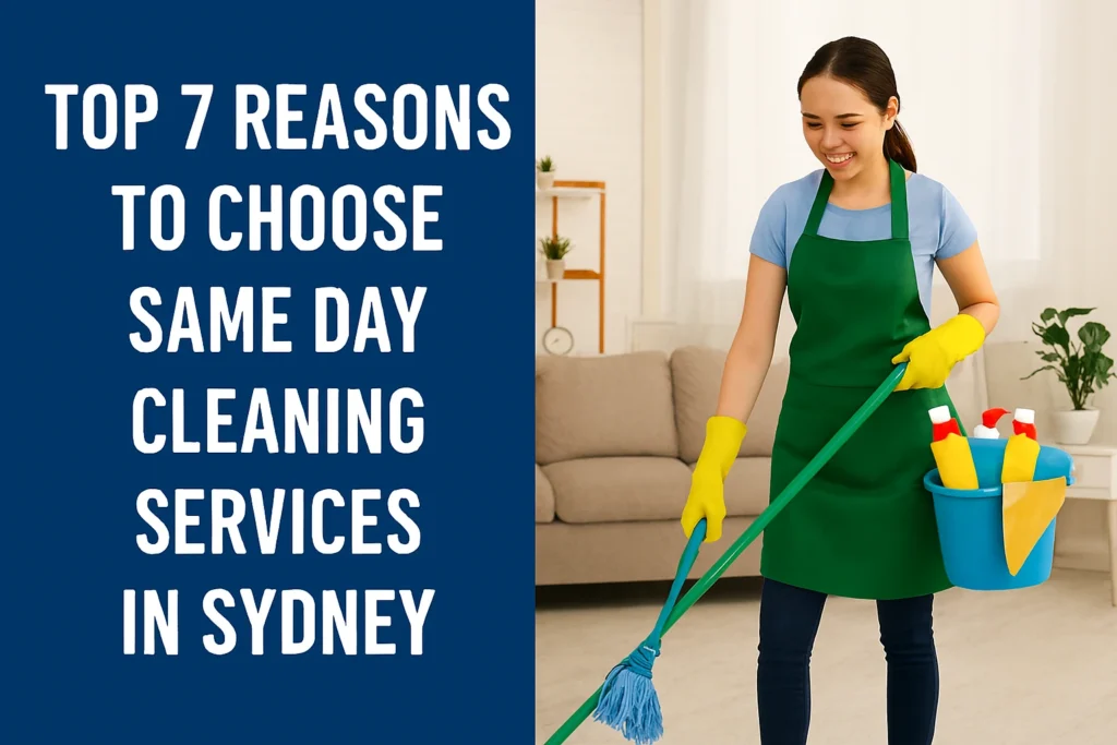 Same Day Cleaning Services