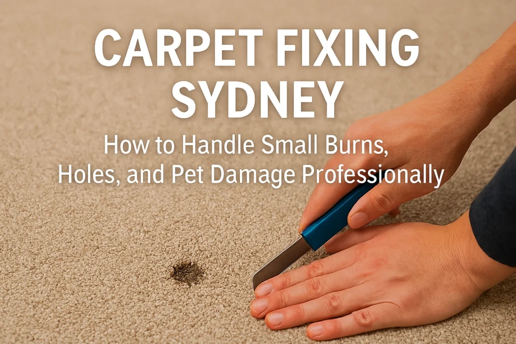 Carpet Fixing Sydney
