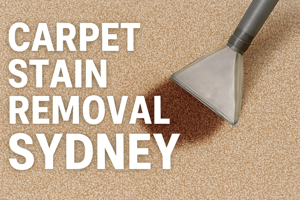 carpet stain removal