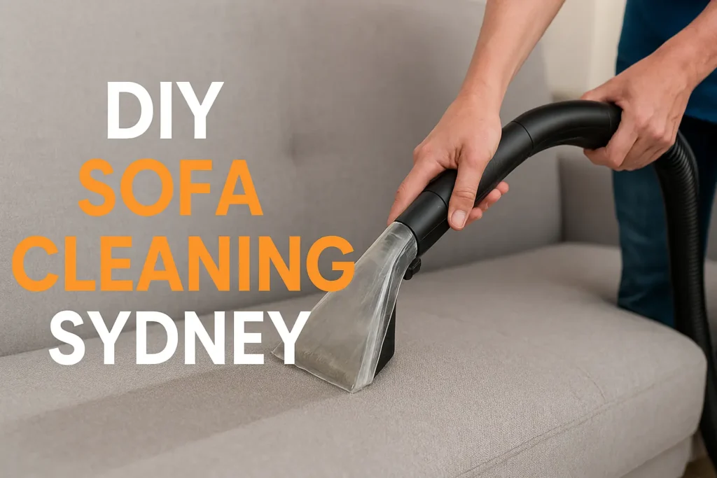DIY Sofa Cleaning Sydney